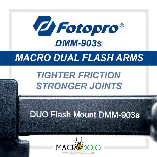 FotoPro DMM-903s Macro Twin Flash Flexible/Articulating Arms Bracket (Previously DMM-903 or DMM903) - Image 2
