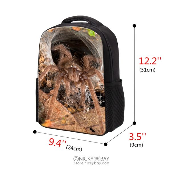 Children School Bag Kids Mini Backpack - Assorted Invertebrates - Image 5