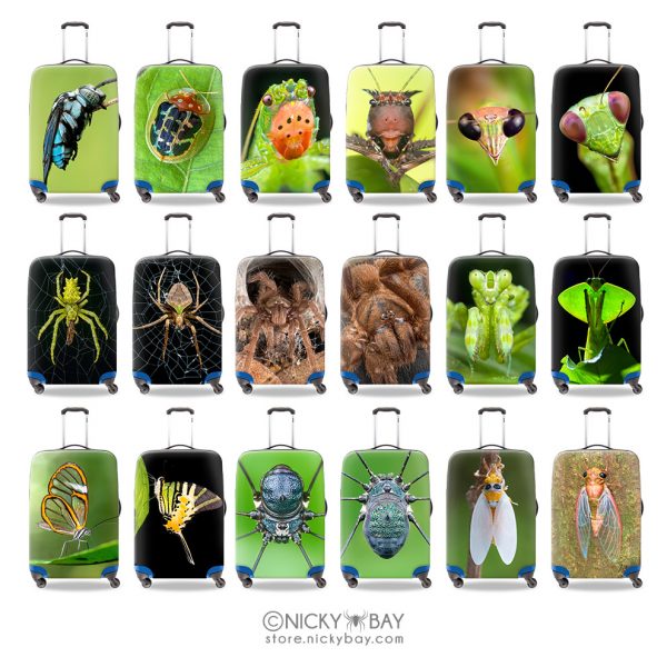 Luggage Cover Protector - Assorted Invertebrates - Image 2