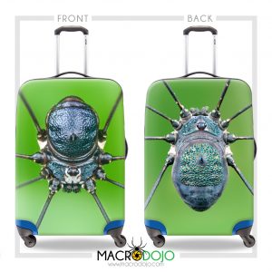 Luggage Cover Protector - Blue Harvestman