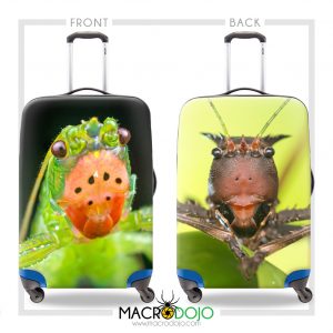 Luggage Cover Protector - Katydid Portrait