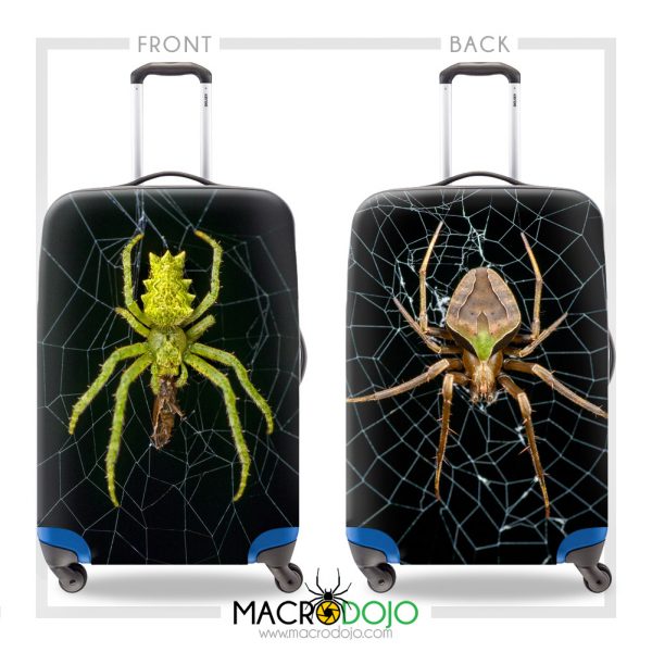 Luggage Cover Protector - Orb Weaver Spider