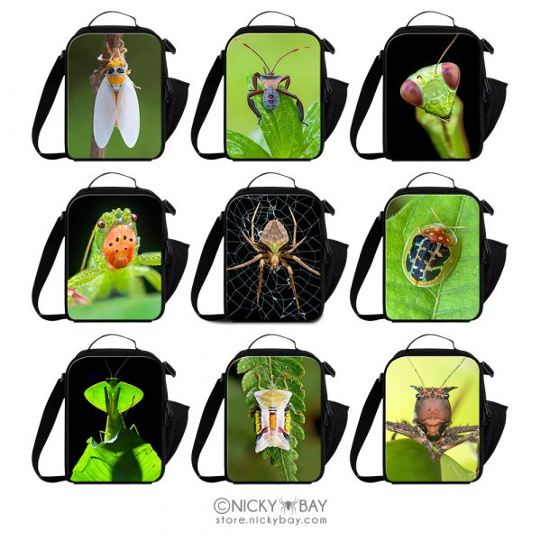 Lunch Thermal Cooler Insulated Bag - Assorted Invertebrates - Image 3