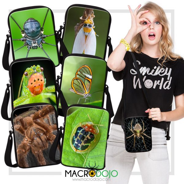 Messenger Bag - Assorted Invertebrates