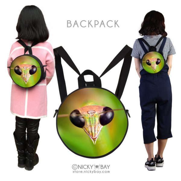 Children Round Mini School Backpack for Kids - Assorted Invertebrates - Image 5