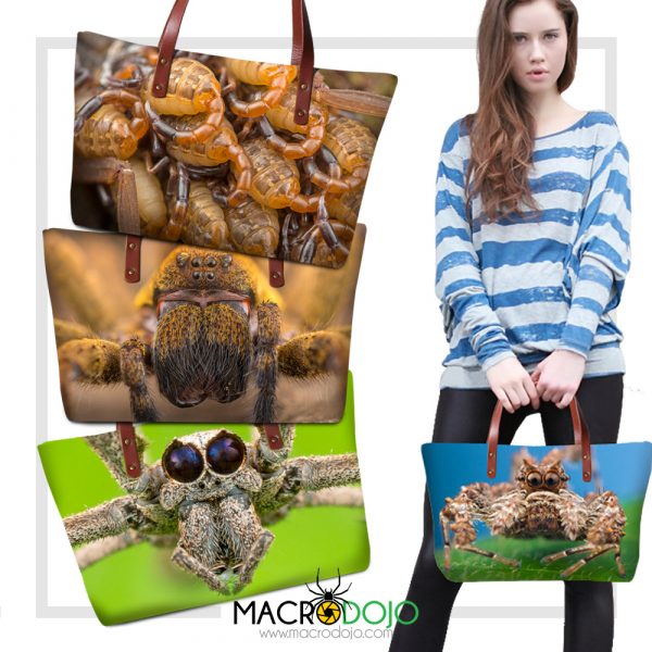 Tote Handbag for Ladies - Assorted Invertebrates