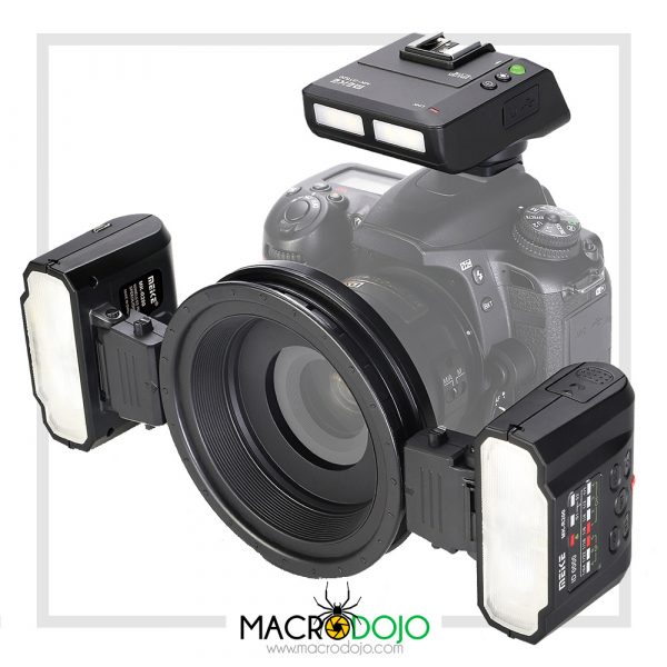 Meike MK-MT24 (Nikon/Canon/Sony) Wireless RF Macro Twin Flash MK-MT24NII MK-MT24CII MK-MT24SII