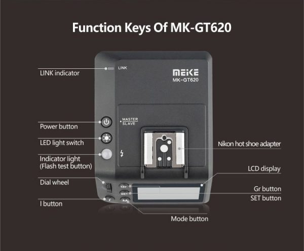 Meike MK-MT24 (Nikon/Canon/Sony) Wireless RF Macro Twin Flash MK-MT24NII MK-MT24CII MK-MT24SII - Image 12