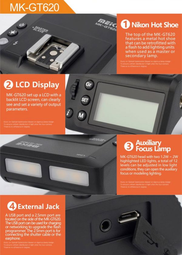 Meike MK-MT24 (Nikon/Canon/Sony) Wireless RF Macro Twin Flash MK-MT24NII MK-MT24CII MK-MT24SII - Image 10
