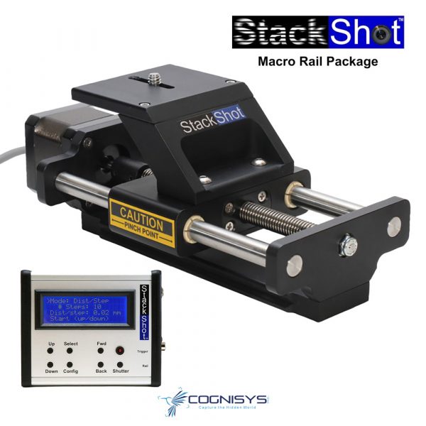 Cognisys StackShot Macro Rail Package Automated Stacking Image Capture for Stacking