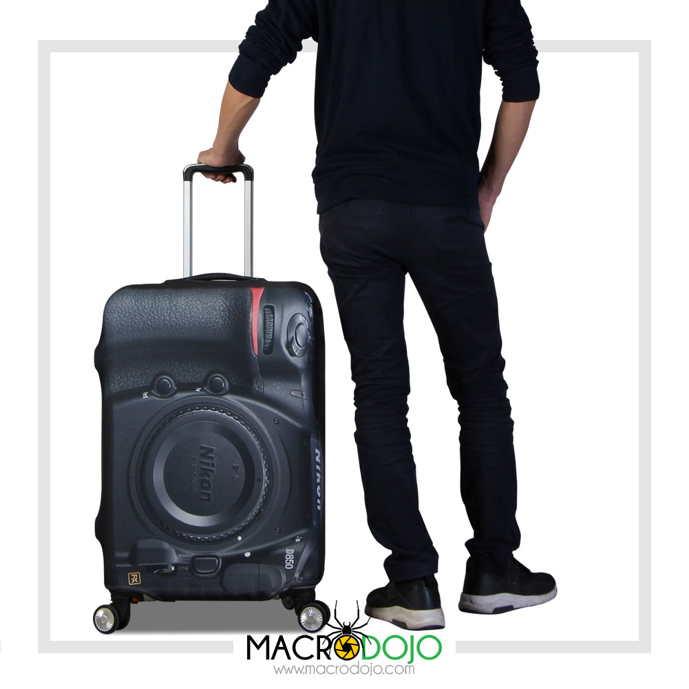 Luggage Cover Protector Nikon D850 DSLR Camera Design